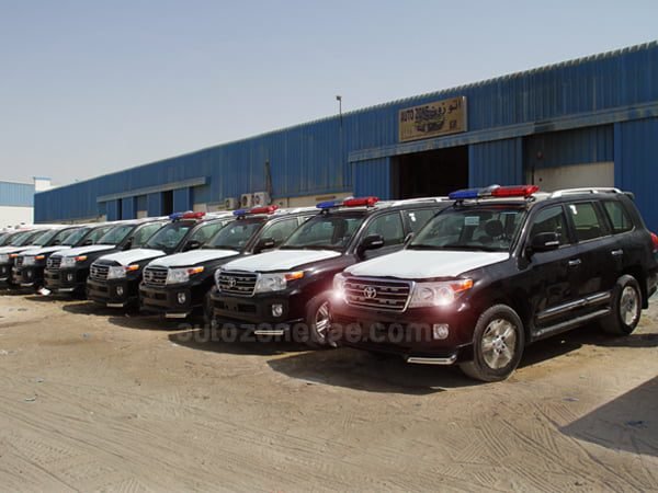 TOYOTA LAND CRUISER GXR VIP GUARD POLICE CAR | Autozone uae