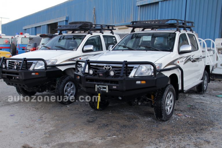 Toyota Hilux Armored Security Forces Vehicle Autozone Uae