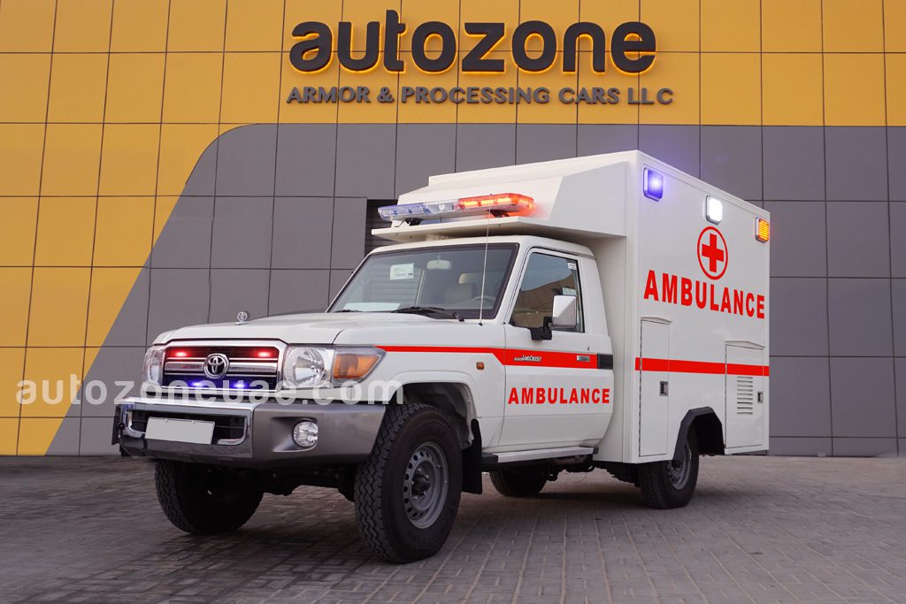 Toyota Land Cruiser HZJ79 LHD Box Ambulance Dubai | UAE