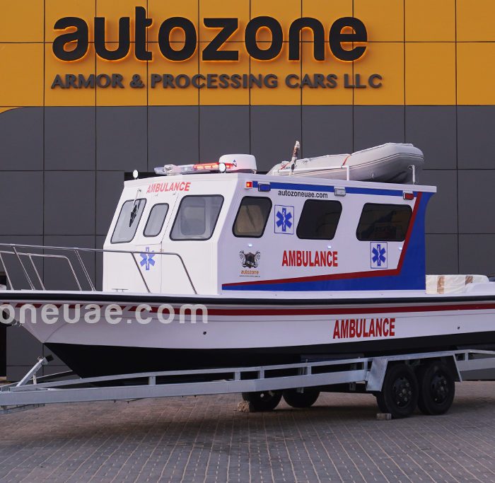 Ambulance boat for sale