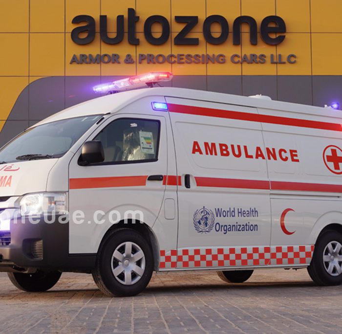 Toyota hiace high roof ambulance