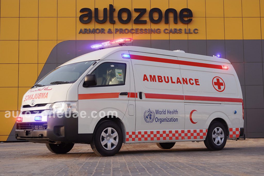 Toyota Hiace High Roof Ambulance 2.7L Petrol Dubai