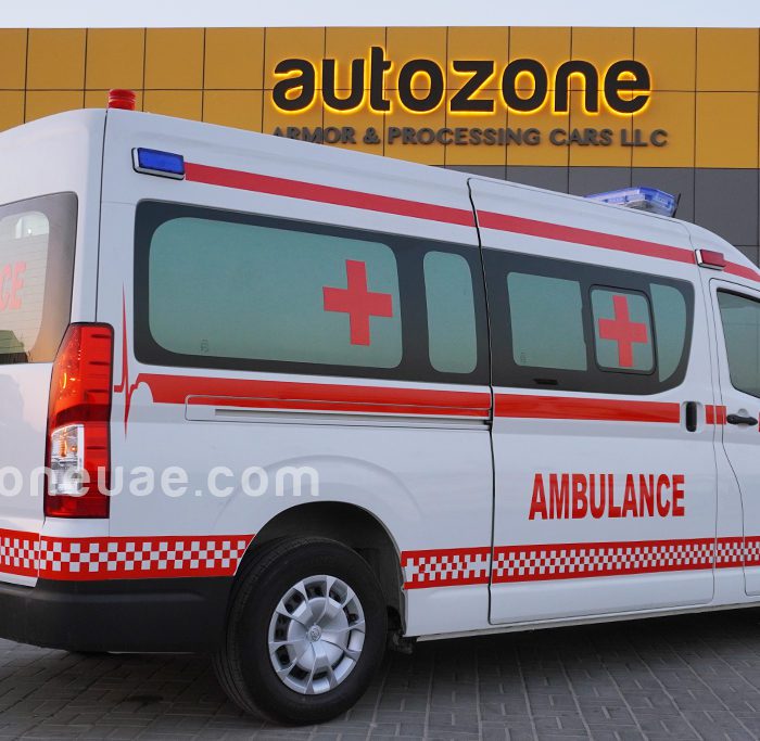 Toyota hiace high roof ambulance autozoneuae 02