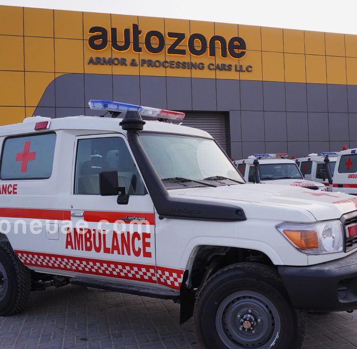 Toyota land cruiser 4x4 ambulance autzoneuae