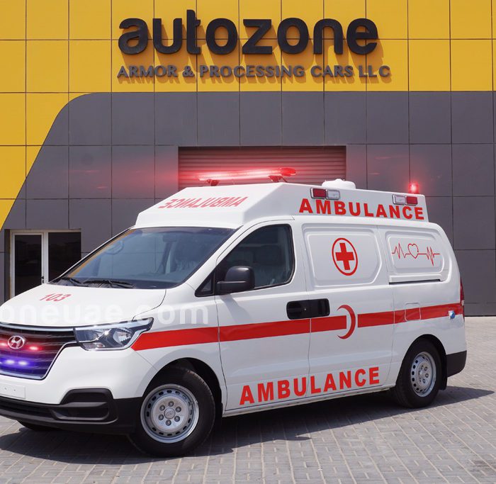 Hyundai h1 extended roof ambulance