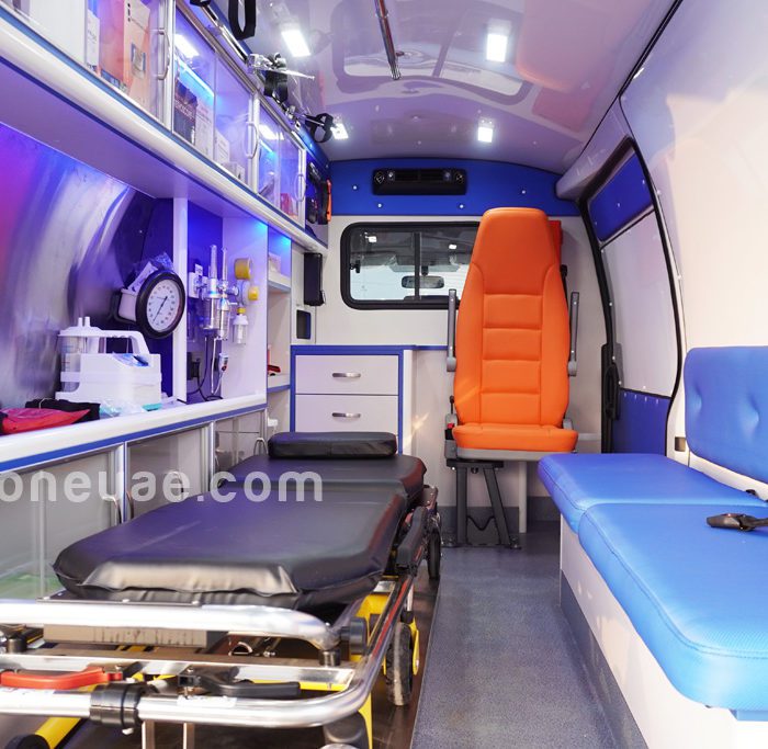 Nissan urvan hr ambulance inside view 2