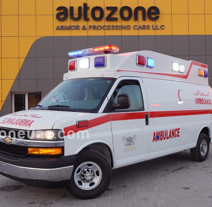 Chevrolet Express van ambulance