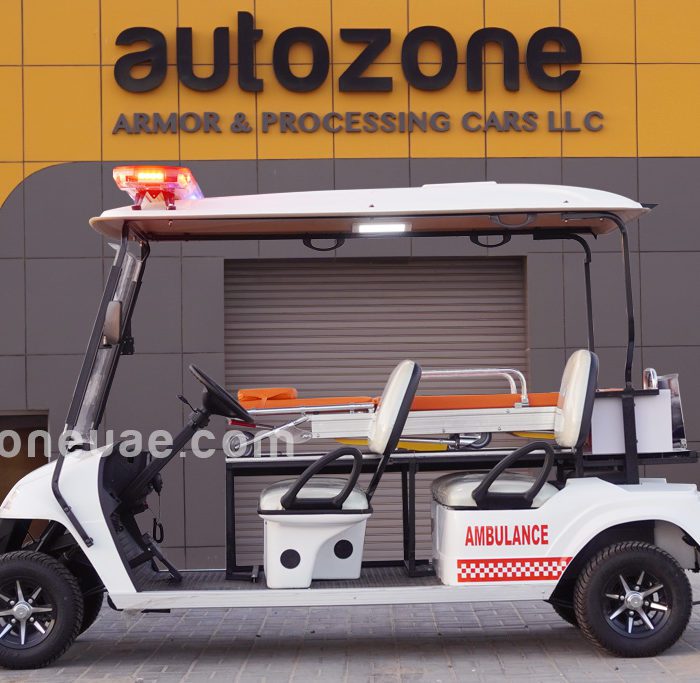 Electric Ambulance Medical Golf Cart autozoneuae