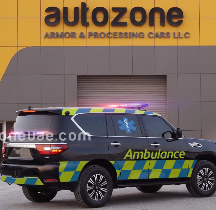 Nissan Patrol Ambulance for sale Dubai