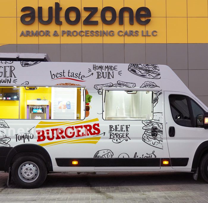 Mobile food truck manufacturers in uae Dubai