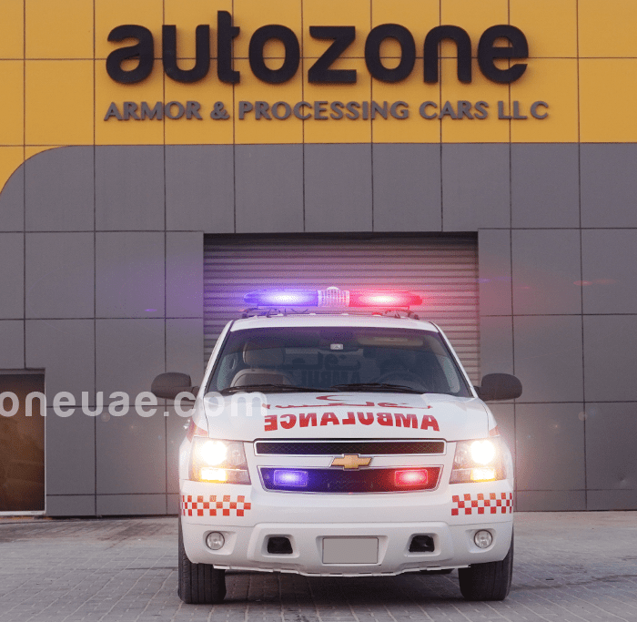 Chevrolet tahoe ambulance front veiw