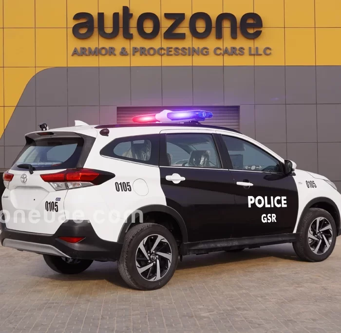 Toyota rush police car Dubai