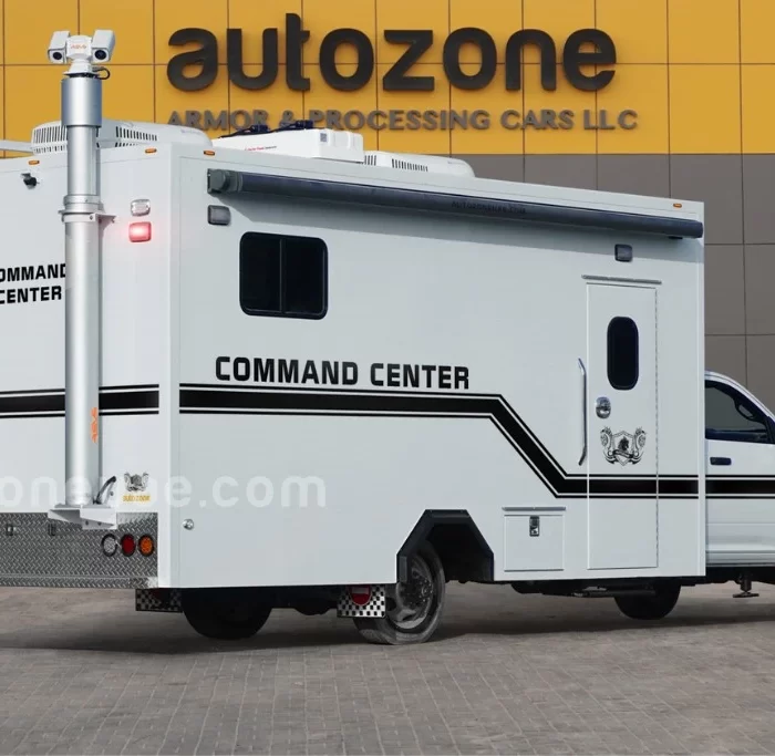 Mobile command unit back view