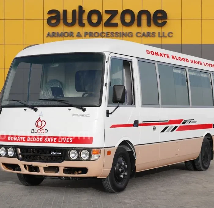 Blood donation bus