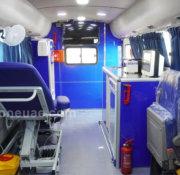 Blood donation bus