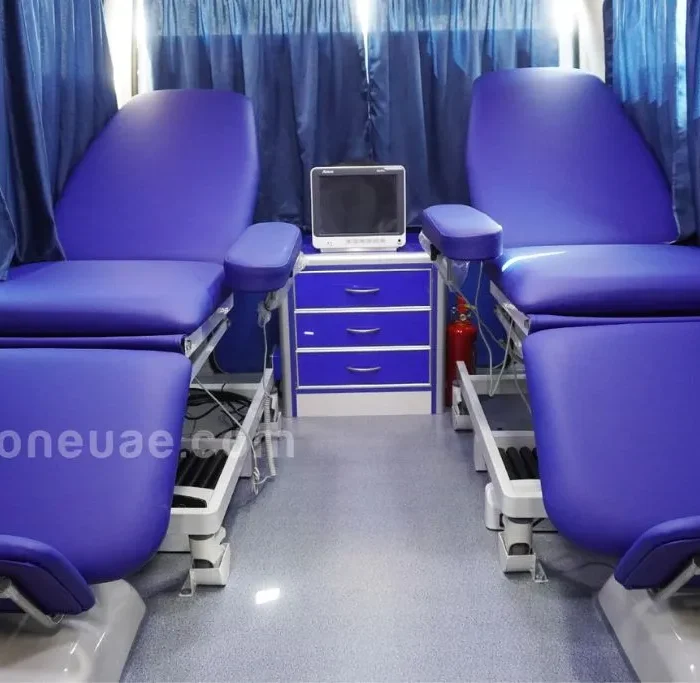 Blood donation bus