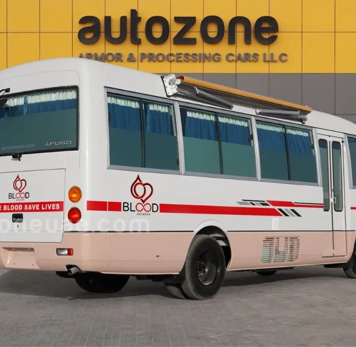 Blood donation bus