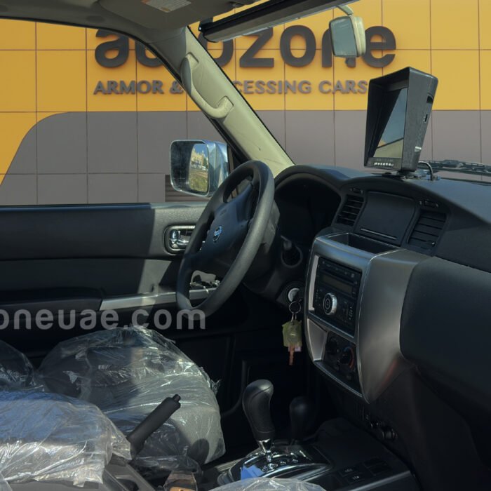 Nissan patrol police vehicle inside image