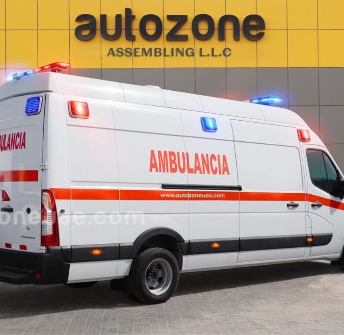 Renault Master Ambulance Back Side