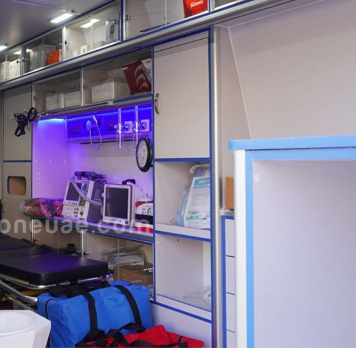 Renault Master Ambulance Equipments with stretcher