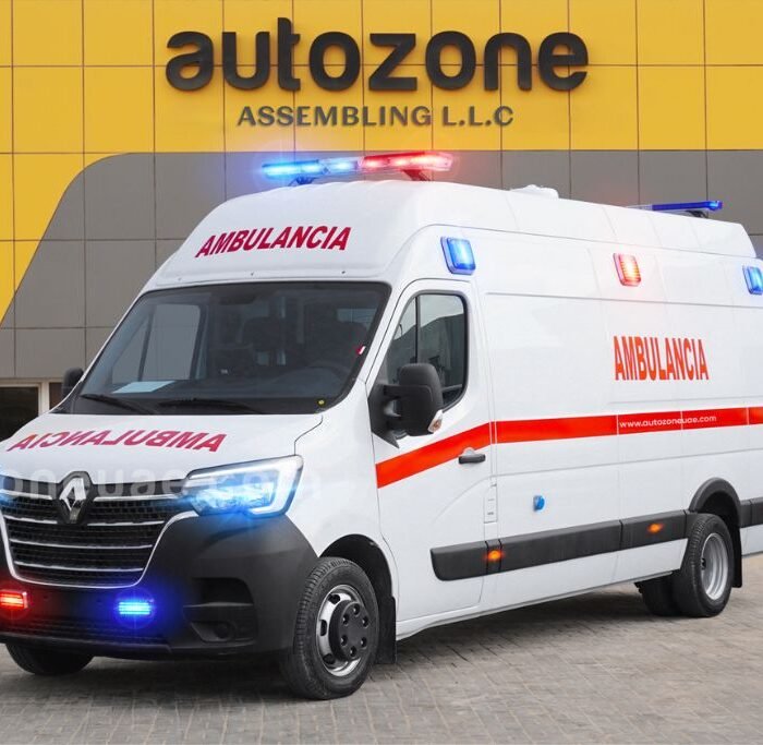 Renault Master Ambulance Front Side