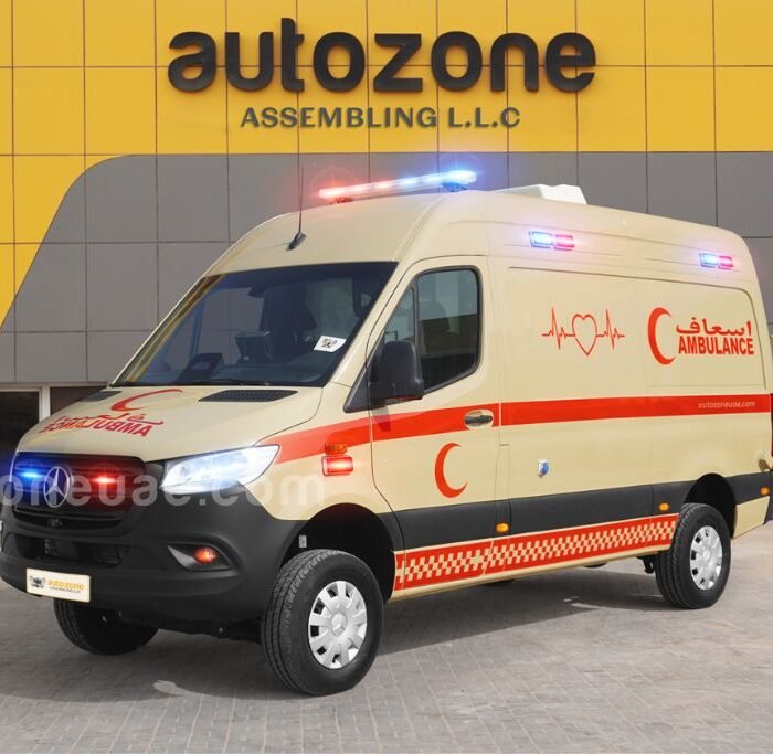 Sprinter ambulance beige 01