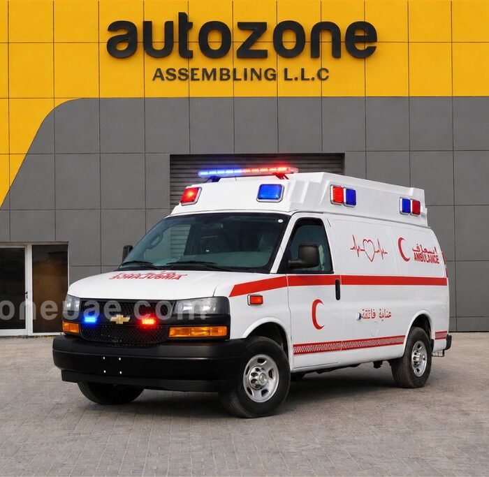 Chevrolet express advance life support ambulance 01