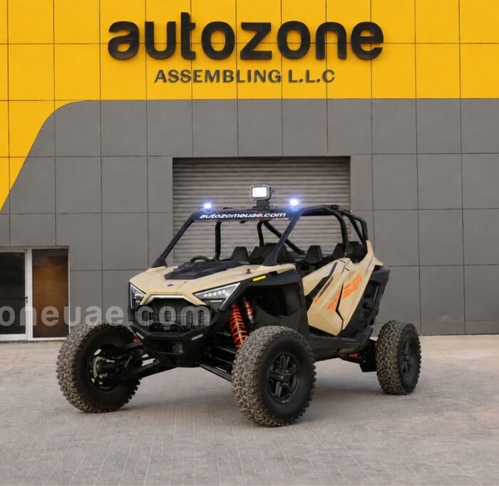 Polaris police unit front view