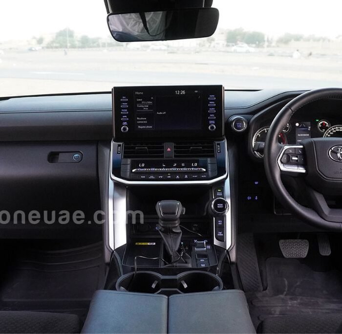 Toyota Land Cruiser 300 Armored Vehicle Inside