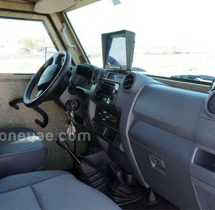 Cash in transit driver cabin