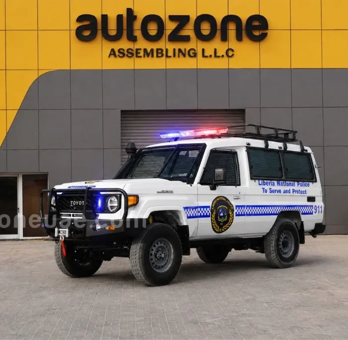 Tactical police unit frontside