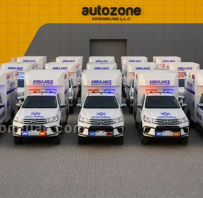 Toyota Hilux ambulance fleet