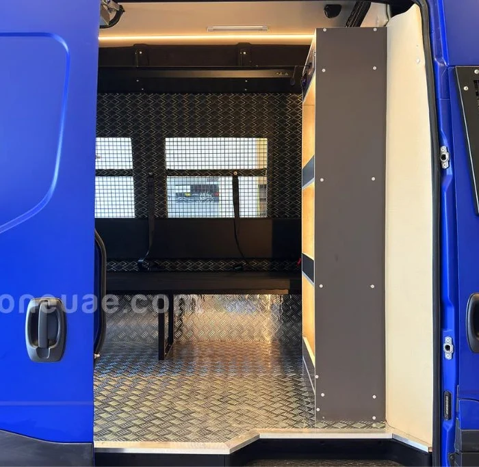 Iveco police vehicle entry side
