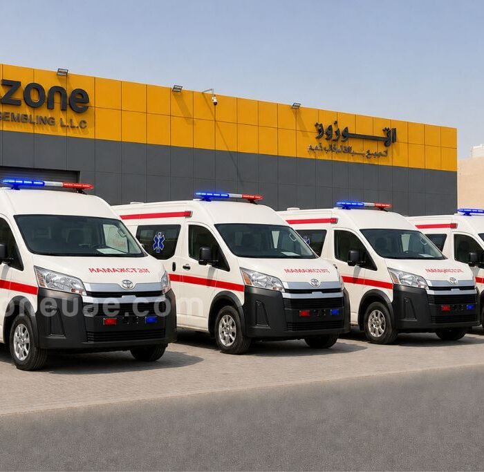Kazakhstan Ambulance Fleet at Autozone Assembling