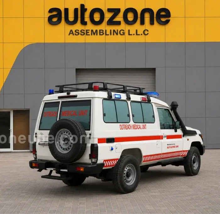 Outreach Medical unit back view