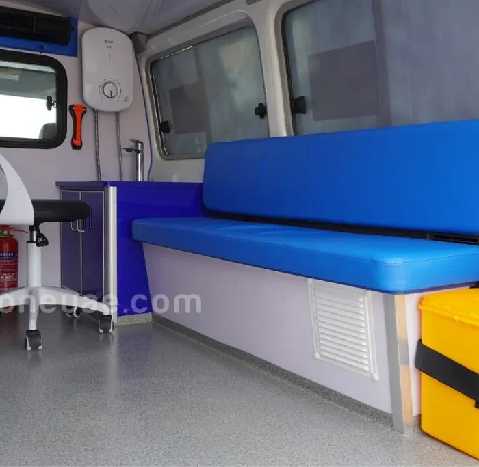 Outreach Medical unit inside clinic