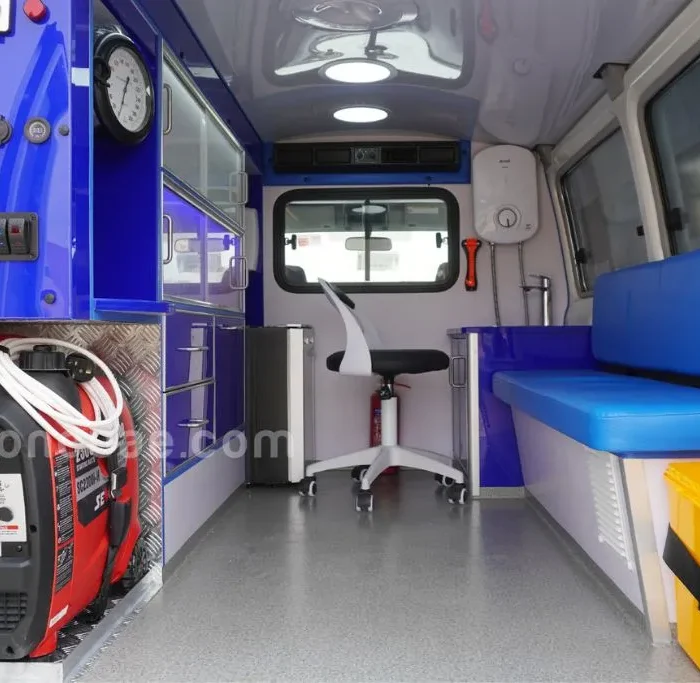 Outreach Medical unit inside full view