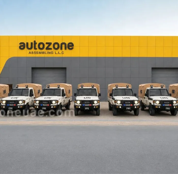 UN Security Force Vehicle Fleet by Autozone Assembling LLC