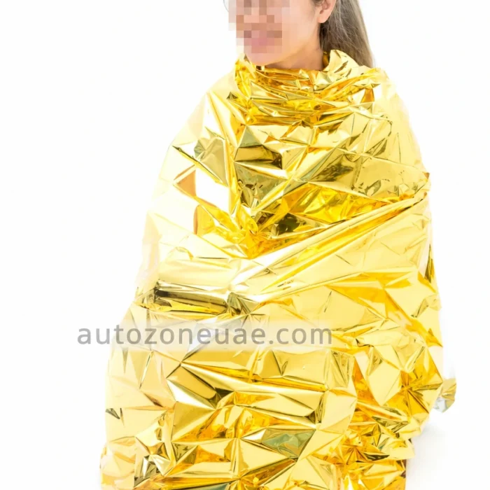 Emergency Blanket | In Use