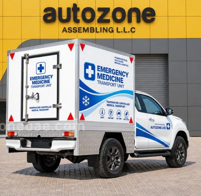 Medicine Transport Unit Rear View