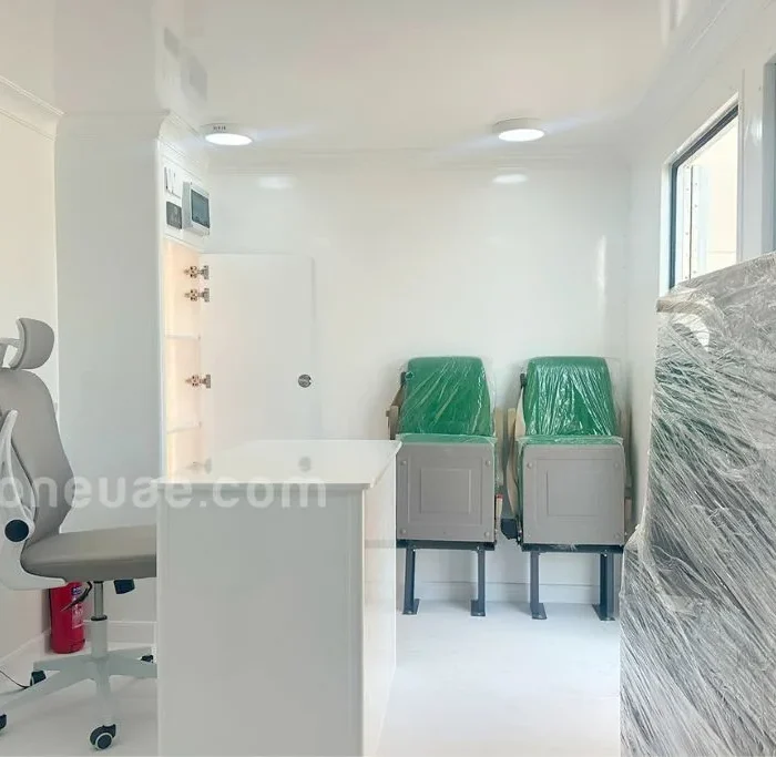 Reception Desk and Patient Waiting Area