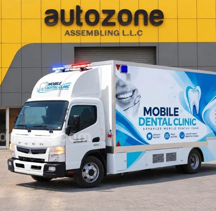 Mobile Dental Clinic Truck by Autozone UAE