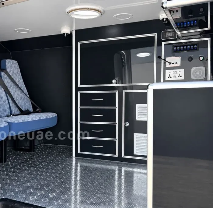 K9 Handler Seating and Cabinet Storage