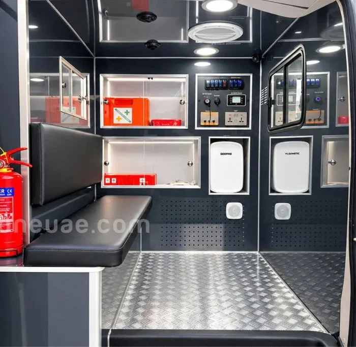 K9 Van Interior Storage and Equipment Bay