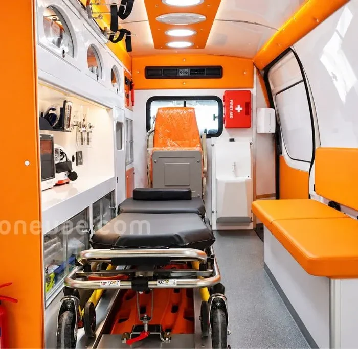 Hiace ALS Ambulance Interior Layout