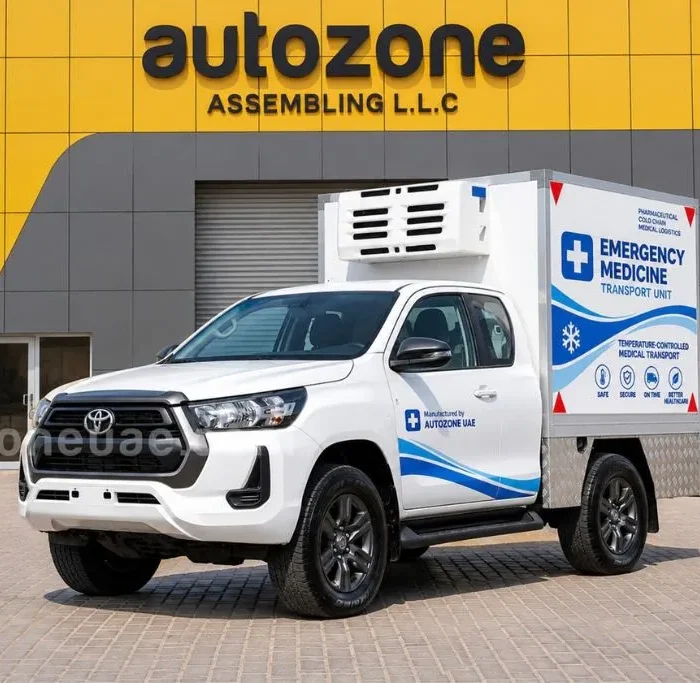 Toyota Hilux Medicine Transport Vehicle