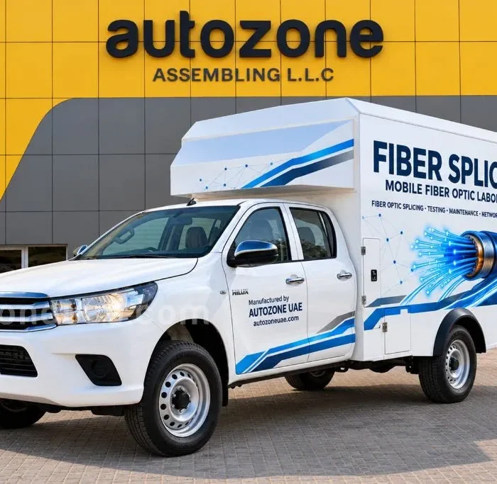 Toyota Hilux Mobile Fiber Optic Laboratory