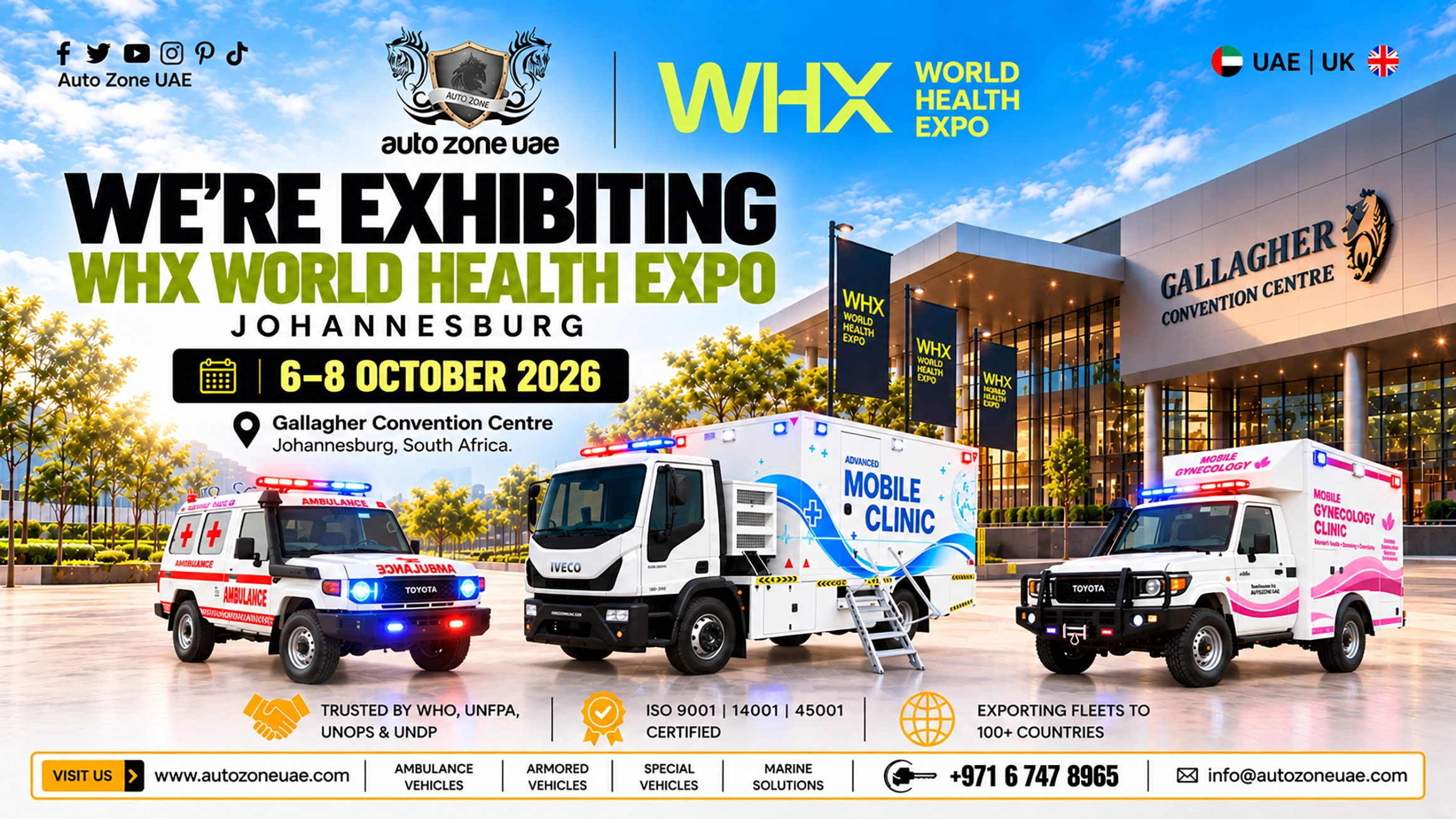 AutoZone Assembling LLC at WHX Johannesburg 2026